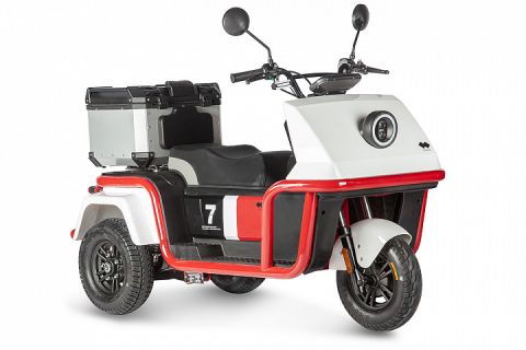 Электротрицикл Wanshida DOUHAO 60V 800Вт