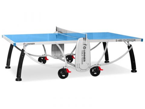 Теннисный стол всепогодный "Winner S-480 Outdoor" (274 х 152,5 х 76 см) с сеткой