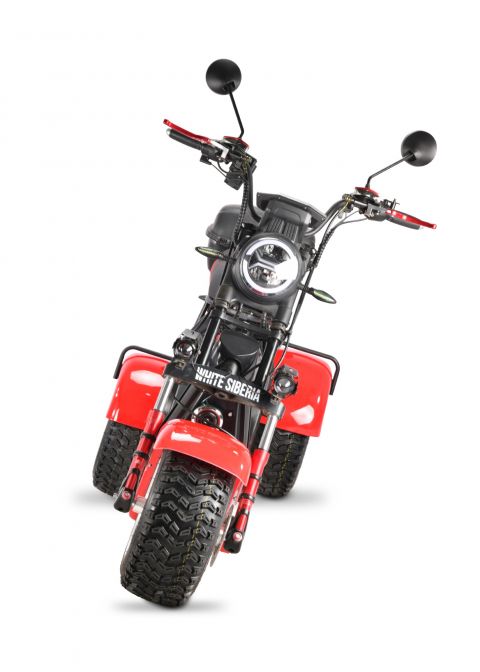 Электротрицикл WHITE SIBERIA IKRA 5000W RED