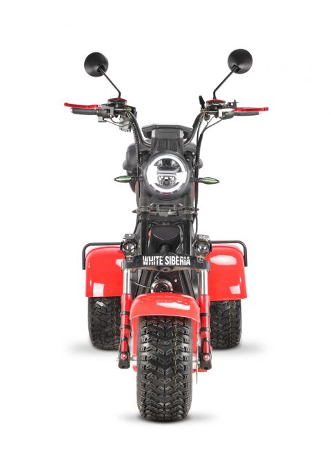 Электротрицикл WHITE SIBERIA IKRA 5000W RED