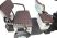 Электротрицикл Rutrike Gelbert Beta 48V/60V 800Вт
