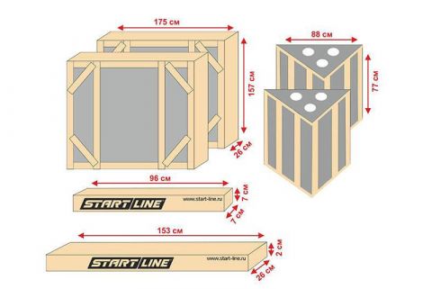 Антивандальный теннисный стол Start Line City Power Outdoor