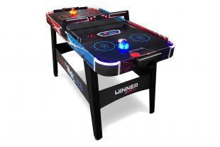 Игровой стол - аэрохоккей "Fire & Ice" 4ф