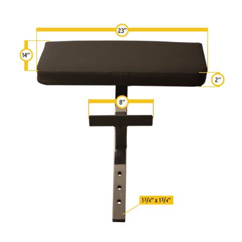 Опция Body-Solid GPCA1 парта Скотта для GFID31, GFID71, GDIB46L