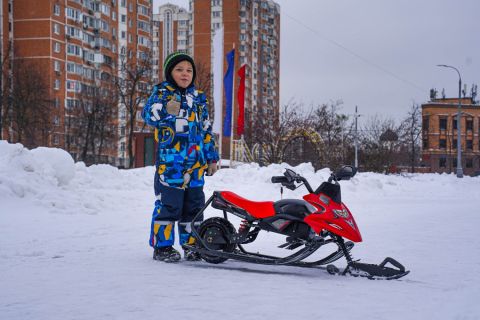 Электроснегокат WHITE SIBERIA BELЁК 800W
